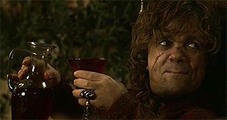 tyrion wine gif